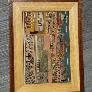 4 pieces Shalom of Safed Timber Art Wall Hangings Made in Israel